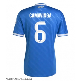 Billige Fotballdrakt Real Madrid Eduardo Camavinga #6 Replika Tredjedrakt 2025-26 Kortermet